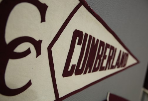 An old Cumberlands banner